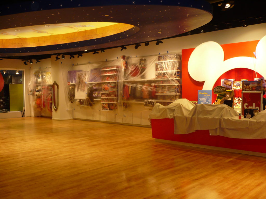 Commercial Construction - Disney Store